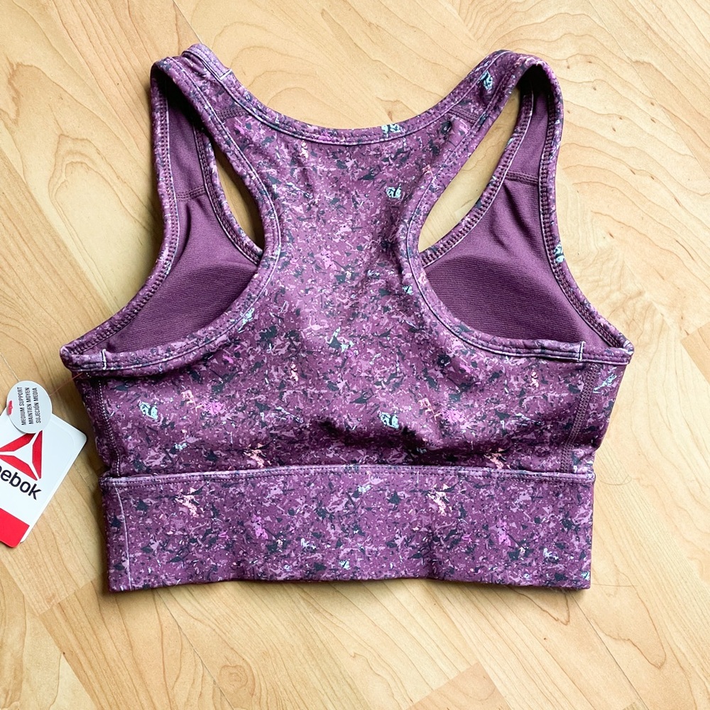 ‼️CLEARANCE SALE‼️ Reebok Women’s Longlined Renew Sports Bra Size XS - Picture 5 of 12